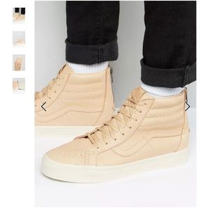 Vans leather Sk-8 Reissue zip DX sneakers 8